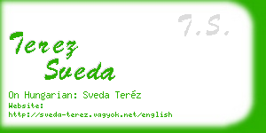 terez sveda business card